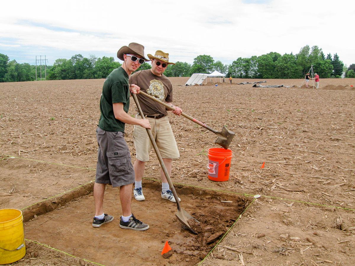 Digging Up Local History | Poster